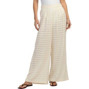 CELINA MOON Ultra Soft Cotton Woven Cover-up Pants